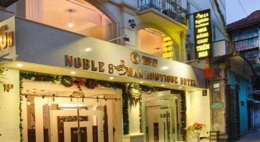 Noble & Swan Boutique Hotel Hanoi Bagian luar foto