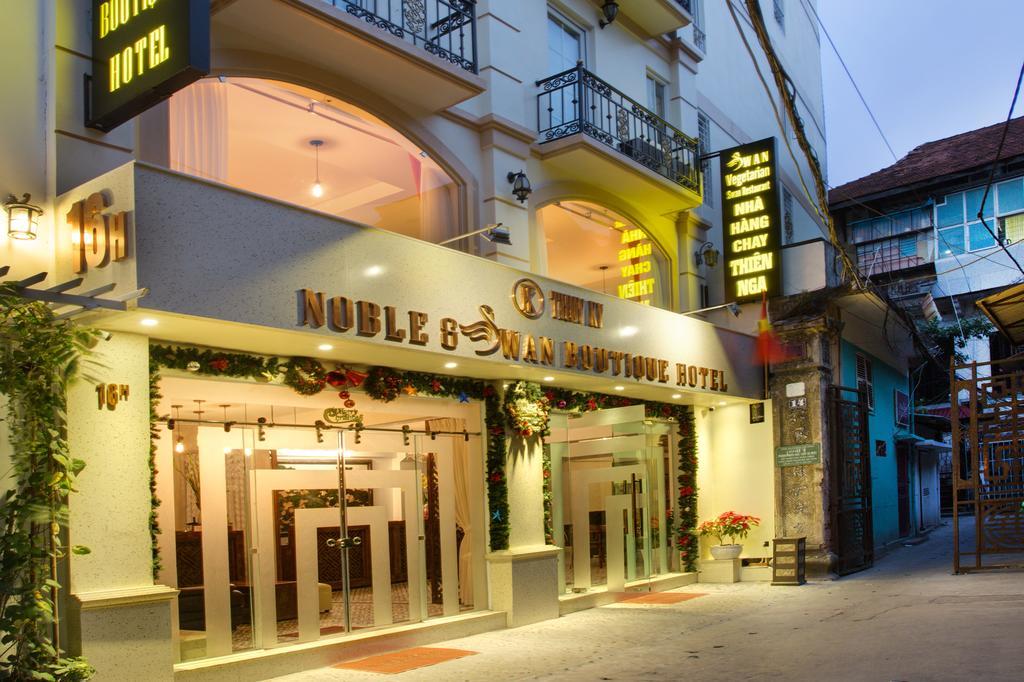 Noble & Swan Boutique Hotel Hanoi Bagian luar foto